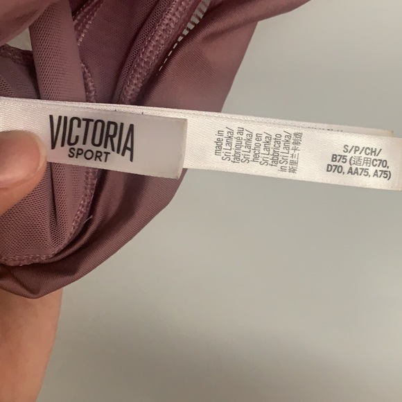 Victoria Secret Sport Small Mauve Sports Bra - Picture 3 of 4